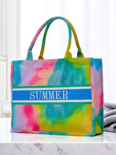 Royal Fashion Colorful Summer Fabric Bag