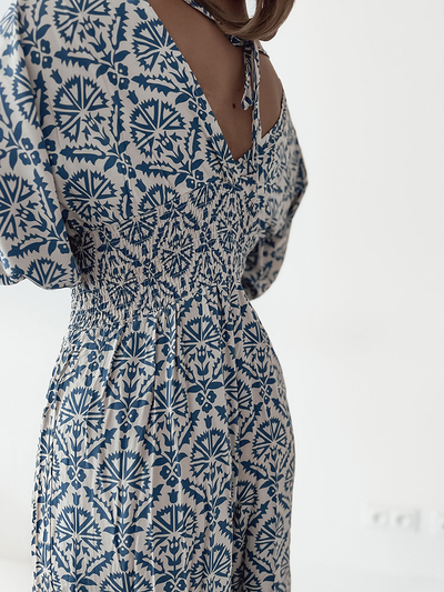 Royalfashion Patterned women's jumpsuit