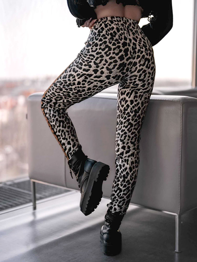 Royalfashion Sieviešu legingi ar apdruku