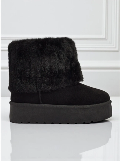 Women's snow-style boots with fur Irelle