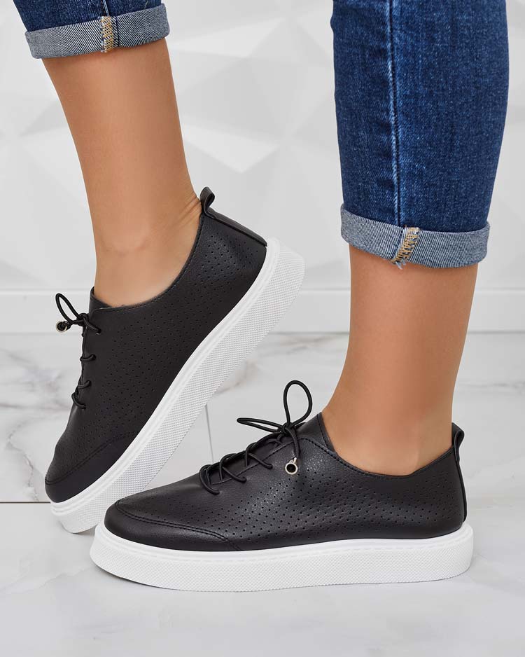 Royalfashion Sieviešu Flequis ažūra apavi