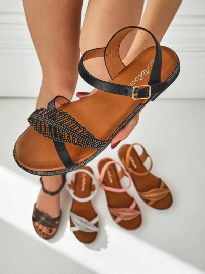 Royalfashion Женские сандалии на плоской подошве Willow Grace