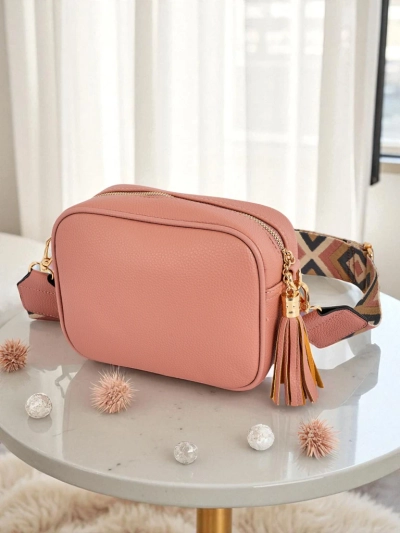 Royalfashion Small Women's Eco-Leather Handbag with Colorful Strap Kovi Lace