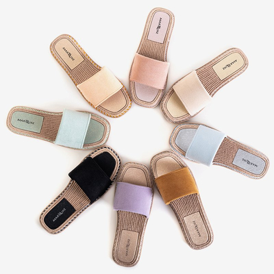 Pink Vicoria women's flip-flops - Footwear