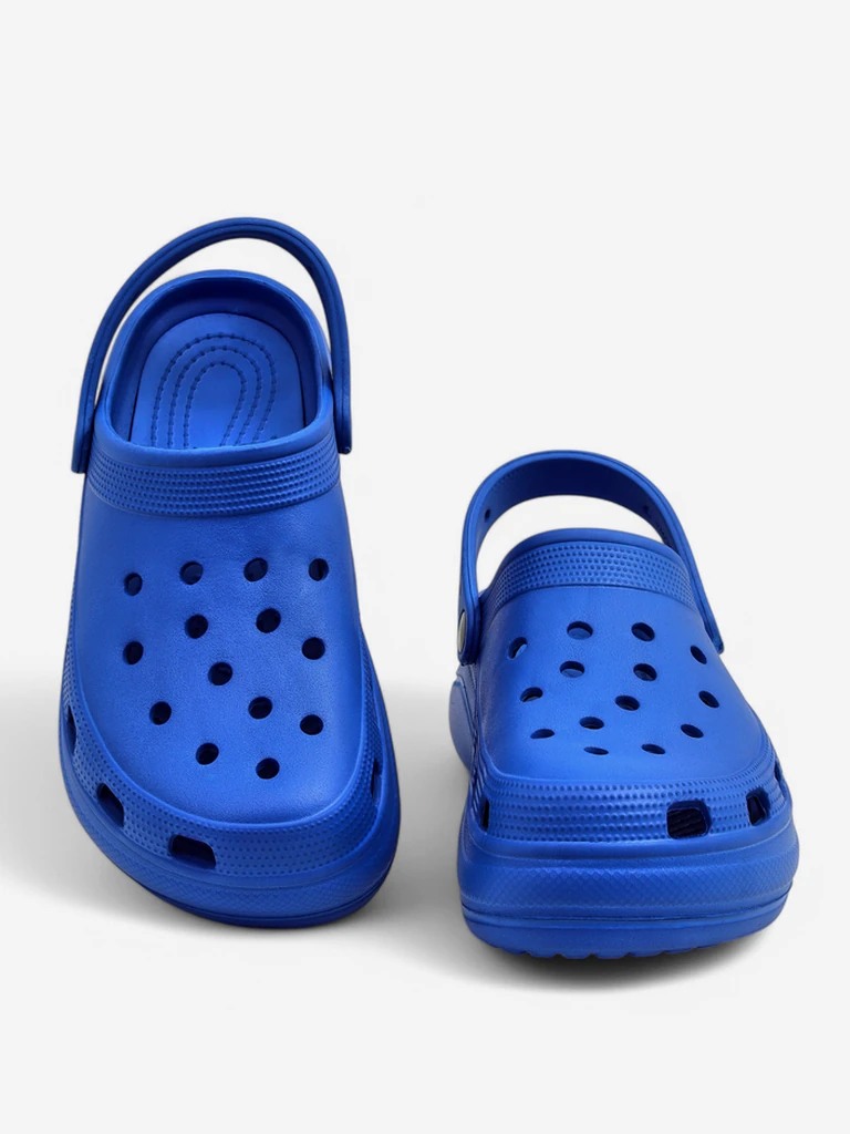 Royalfashion Women's rubber sandals with cutouts Dellosa