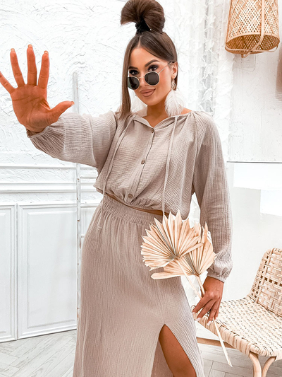 Royalfashion Sieviešu komplekts ar svārkiem