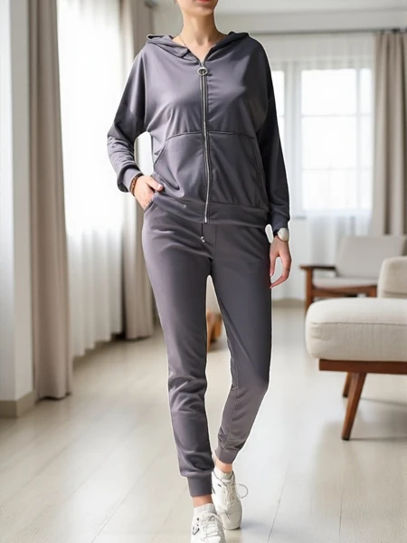 Royalfashion Women's velour-style set