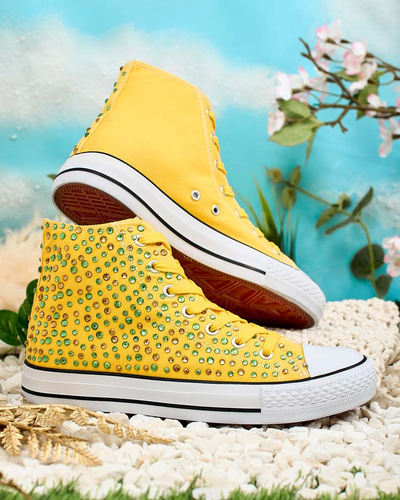 Royalfashion Sieviešu kedas ar fliteriem Shis