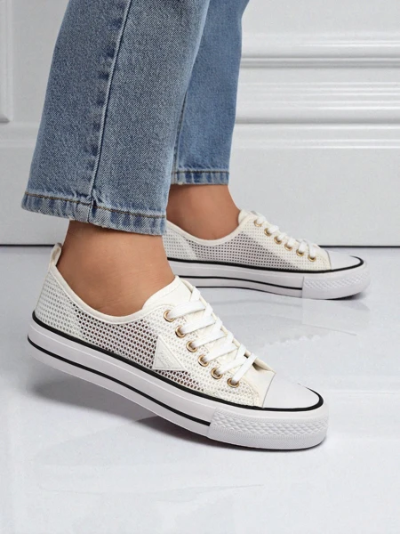 Royalfashion Women's perforated sneakers Rebbse