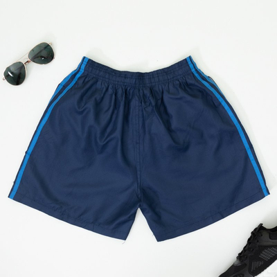 Navy blue men's sports shorts shorts - Clothing