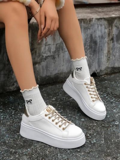 Спортивные кроссовки Royalfashion для женщин с декоративными шнурками Eone