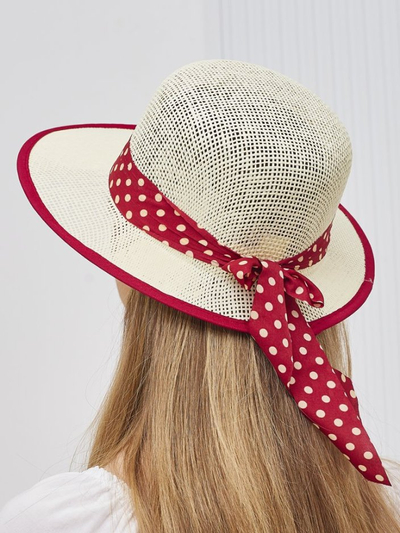 Royalfashion Sieviešu salmu cepure Dotelle