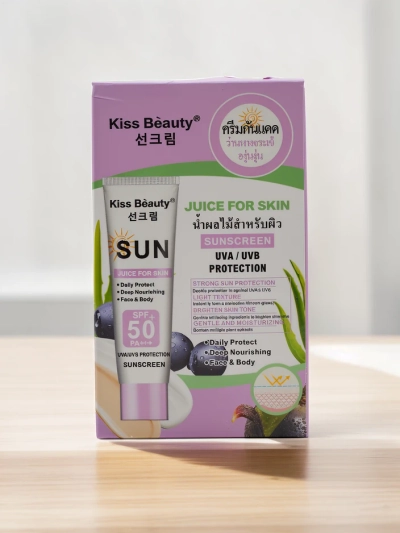 Kiss Beauty Saules aizsargkrēms 50 SPF 30mlx10gab iepakojumā