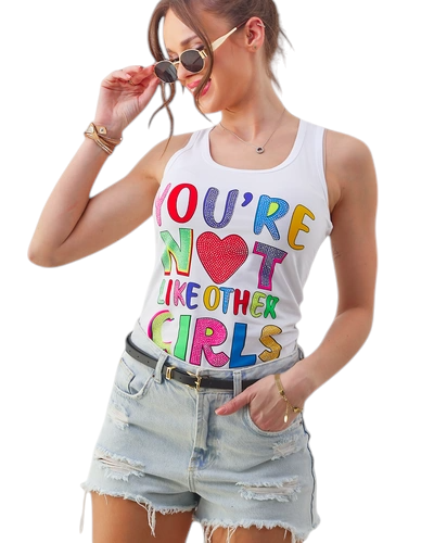 Royalfashion Sieviešu kokvilnas topiņš ar siksnām un unikāliem rakstiem