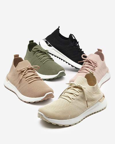 Light brown women's sports shoes Erina - Footwear