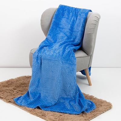 Blue wrap blanket 160x200 - Blankets