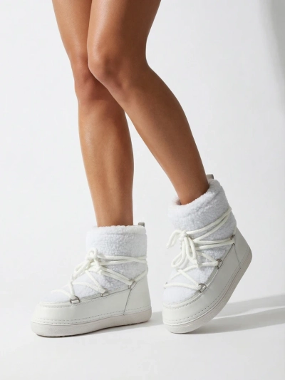 Lavliški ženski škornji za snijeg s ovčjom kožom Uvella