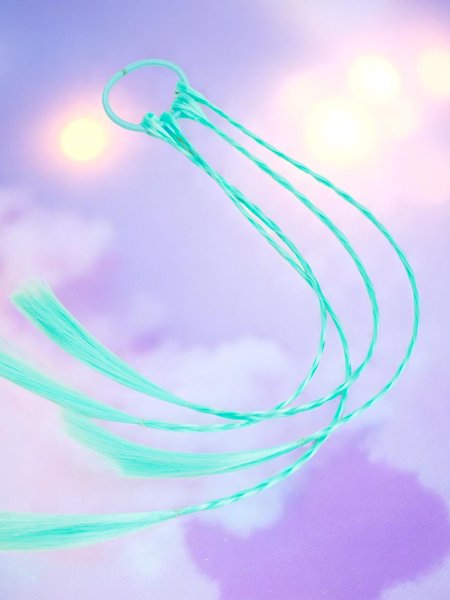 Royalfashion Clip-on braids on an elastic band