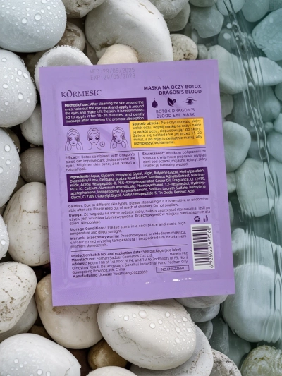 Aurelia Botox Dragon's Blood – Żelowa Maska pod Oczy anti-aging