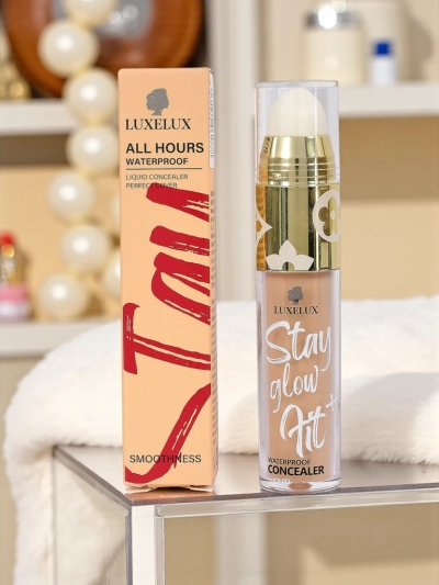 LUXELUX Aurelia Waterproof Concealer Stay Glow Hit 10ml do cery gładkiej