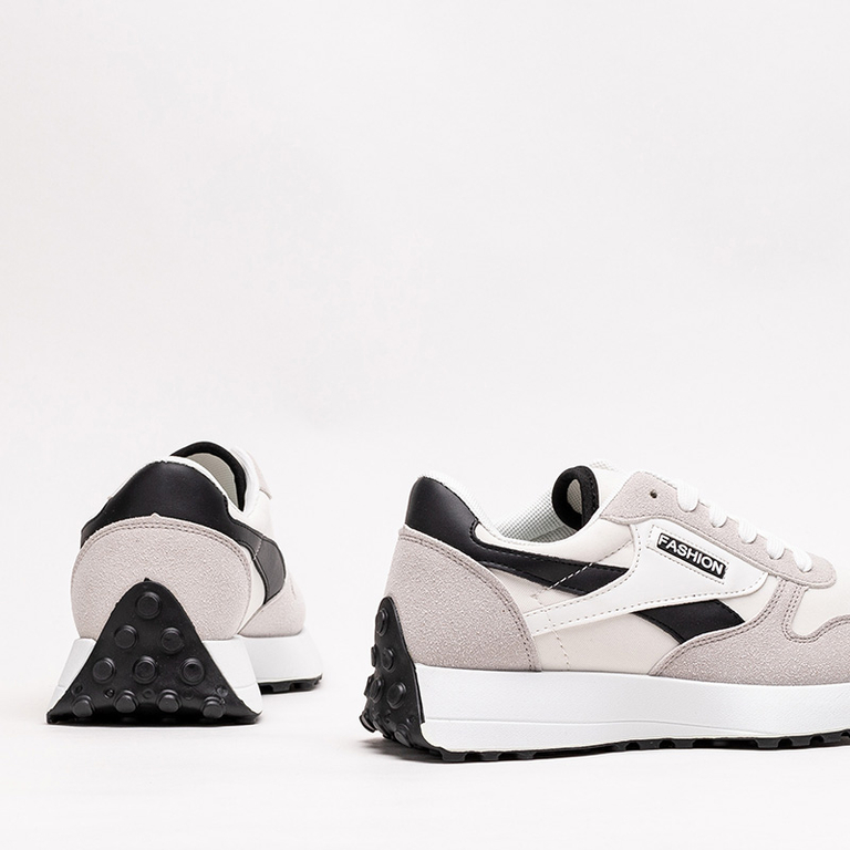 White-gray women's sports shoes Berinn - Footwear