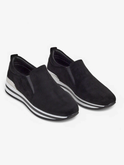 Royalfashion Women's eco-suede flats Rabbite