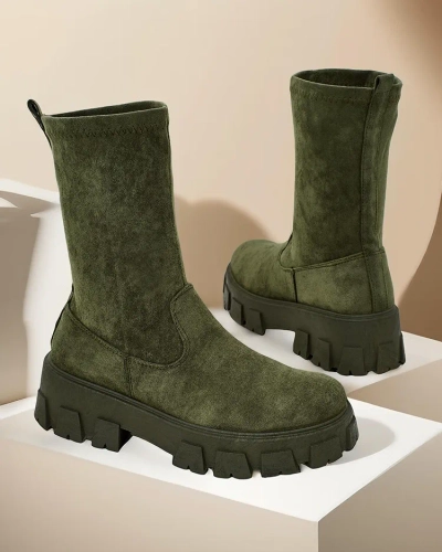 Royalfashion Sieviešu platformas zābaki Firo