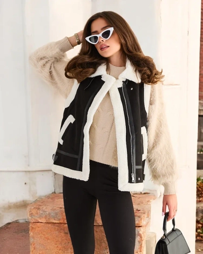 Royalfashion Sieviešu vestes ar kažokādu