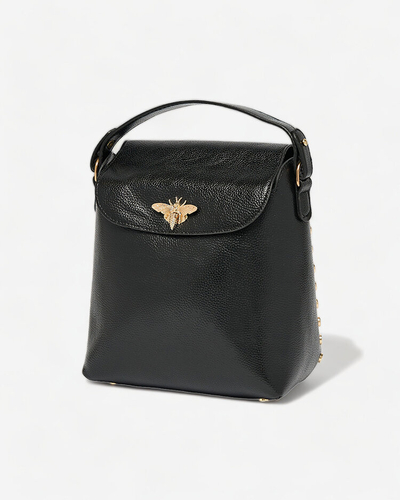 Royalfashion Black women's medium size handbag