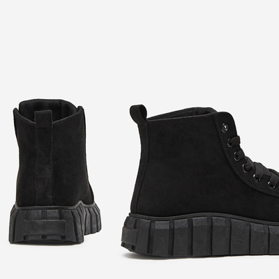 Black women's sports sneakers Omalin - Footwear