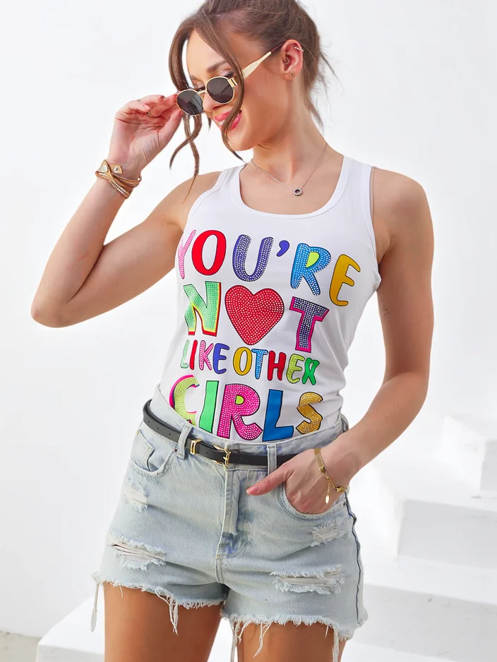 Royalfashion Sieviešu kokvilnas topiņš ar siksnām un unikāliem rakstiem