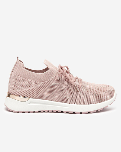 OUTLET Pink women's sports shoes Ferroni - Footwear