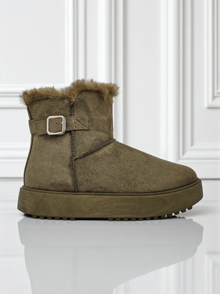 Royalfashion Krutkie buty a'la śniegowce damskie Aurelia Classico