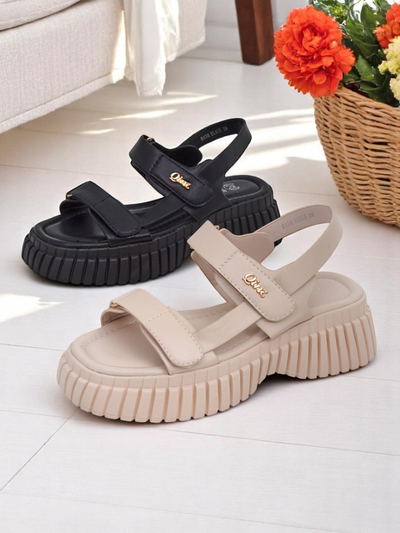 Royalfashion Sieviešu sandales ar biezāku zoli Hortez