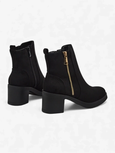 Botki damske eko zamszove na stupku Arshena