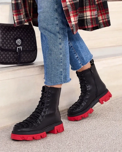 Royalfashion Women's lace-up boots Xorri