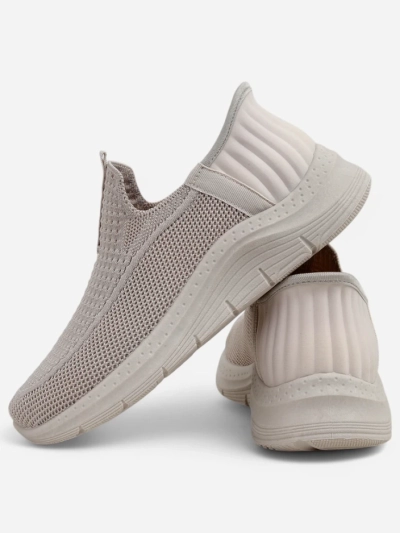 Royalfashion Women's Slip-On Fabric Sports Shoes Secat