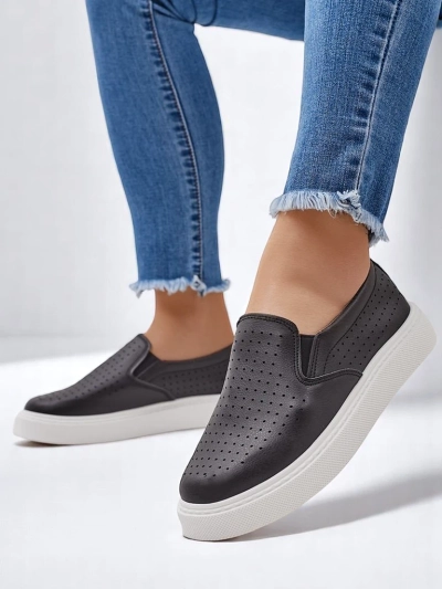 Royalfashion Women’s perforated slip-on shoes Emillia