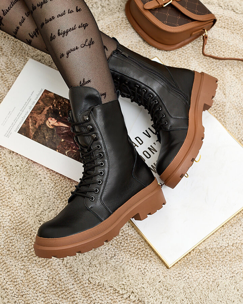 Royalfashion Женские сапоги-багги из экокожи Vederme