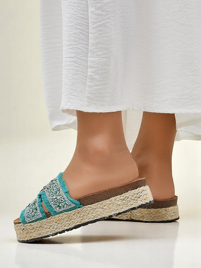 Royalfashion Women's sandals with Candy Candy decorations