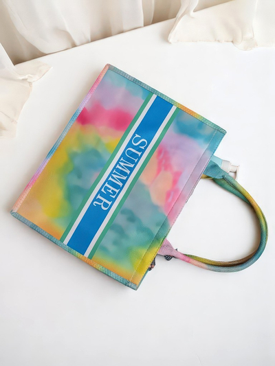 Royal Fashion Colorful Summer Fabric Bag