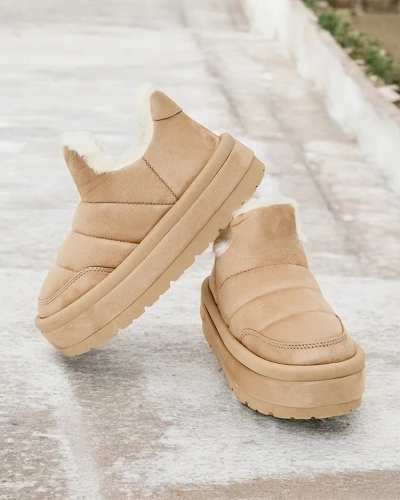 Royalfashion Sieviešu Zoeno īsie zābaki a'la sniega zābaki