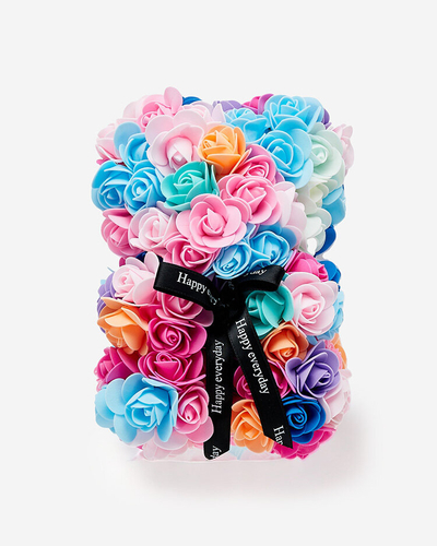 White rose teddy bear - Accessories