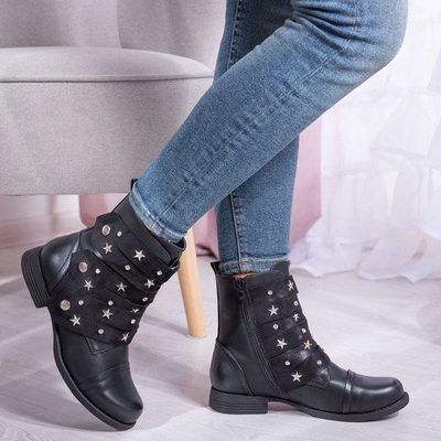 Black Livija star bags - Footwear