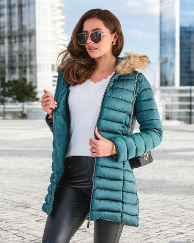 Royalfashion Sieviešu kviltota ziemas jaka