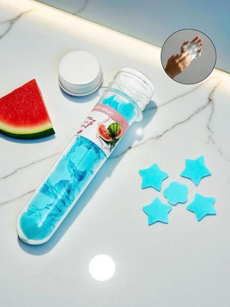 Royalfashion Paper Soap for Travel with Stars Watermelon
