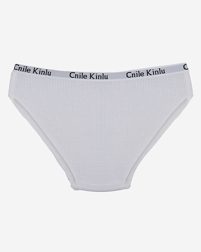 Women's white panties - Underwear
