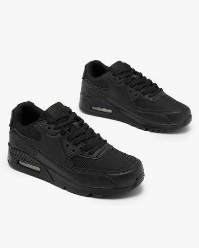 Women's lace-up sports shoes in black color Toremi - Footwear
