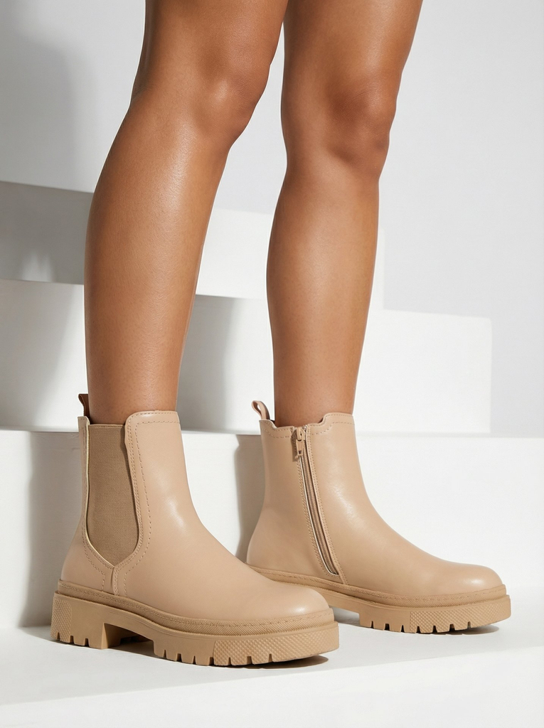 Royalfashion Sieviešu eko ādas zābaki Dovivas