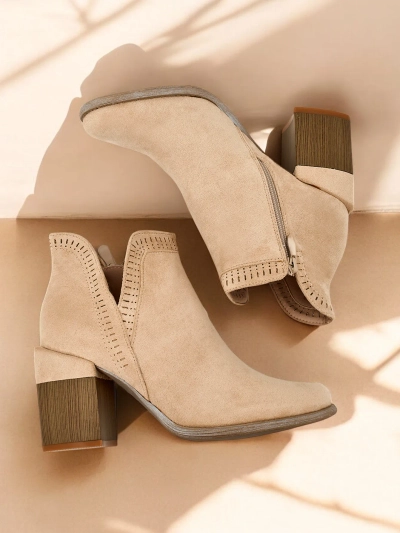 Royalfashion Women's heeled ankle boots Vettot